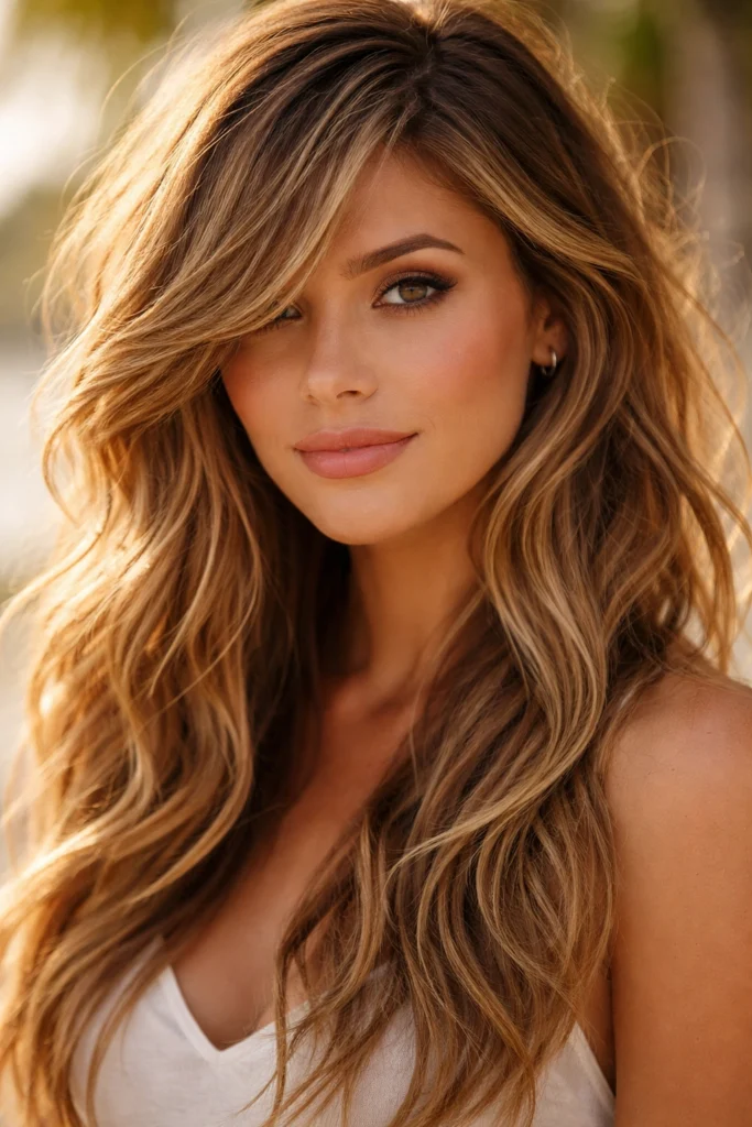 12 Styles With Side Bangs for Wavy Hair