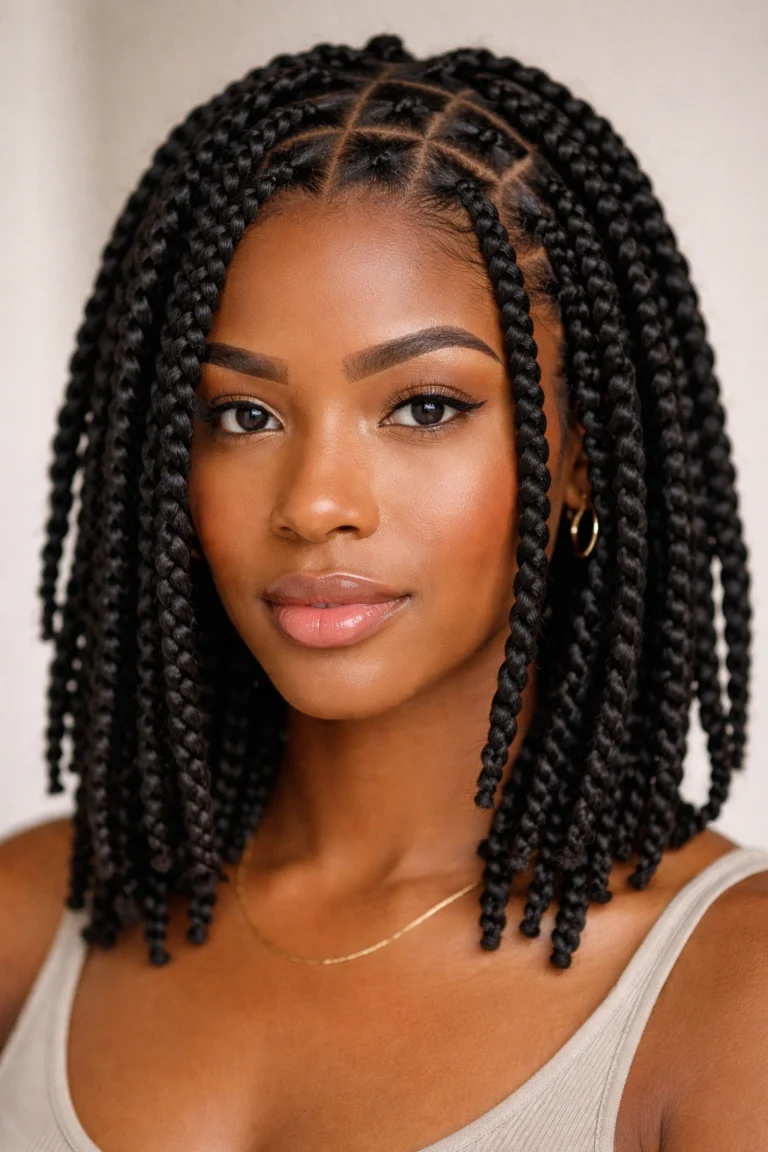 10 Afro Twist Styles for Short and Medium Hair