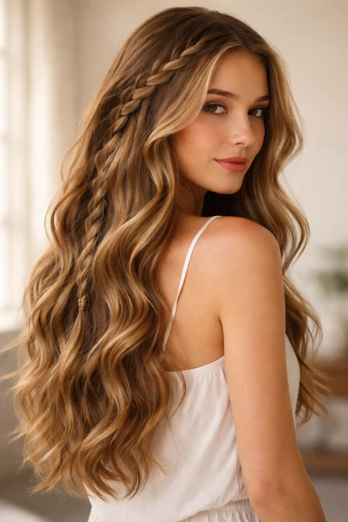 10 Easy Long Wavy Hairstyles