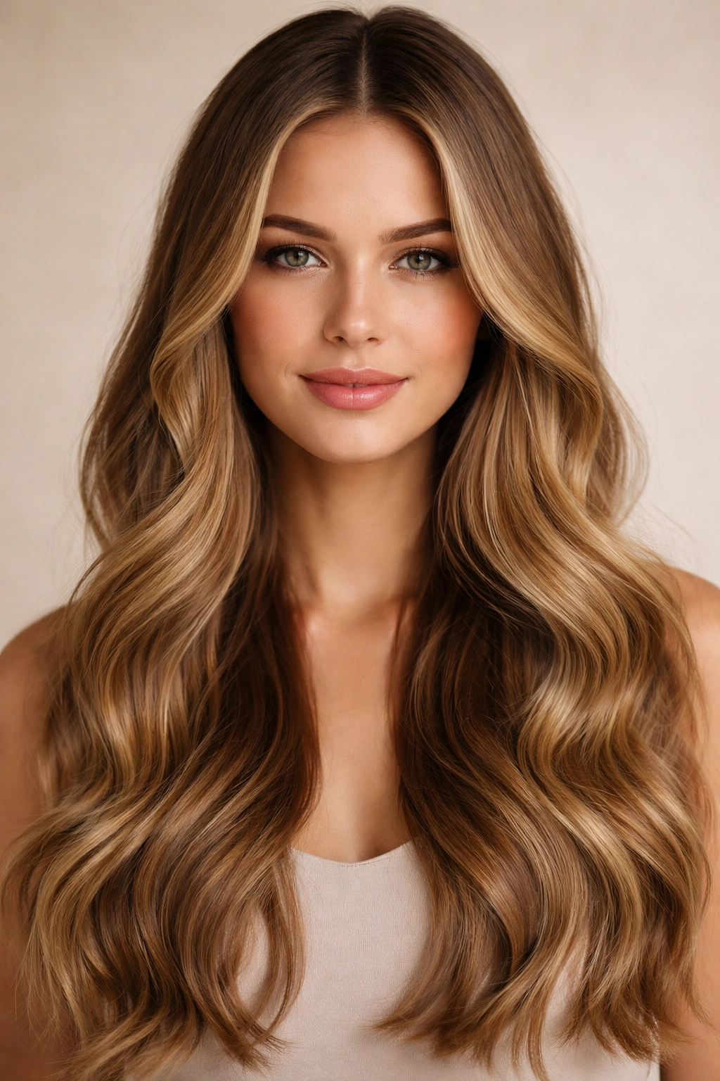 Long waves with a center part cascading down both sides