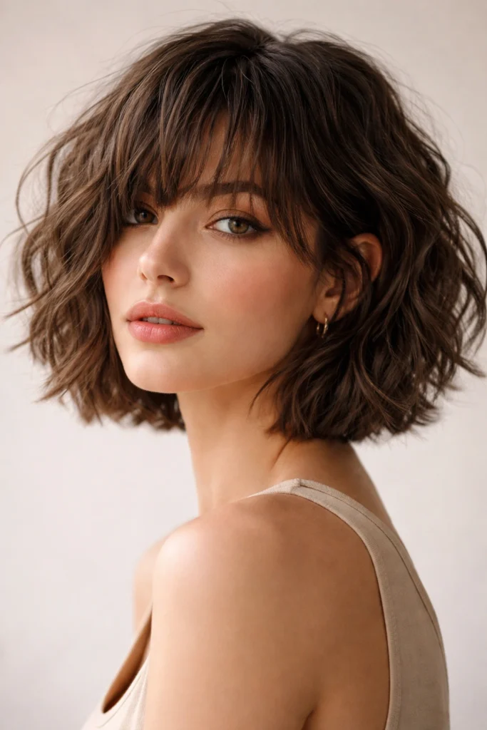 18 Wavy French Bob Haircuts