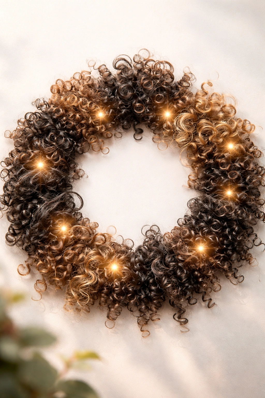 Abstract circular curl pattern with glowing accents representing key takeaways