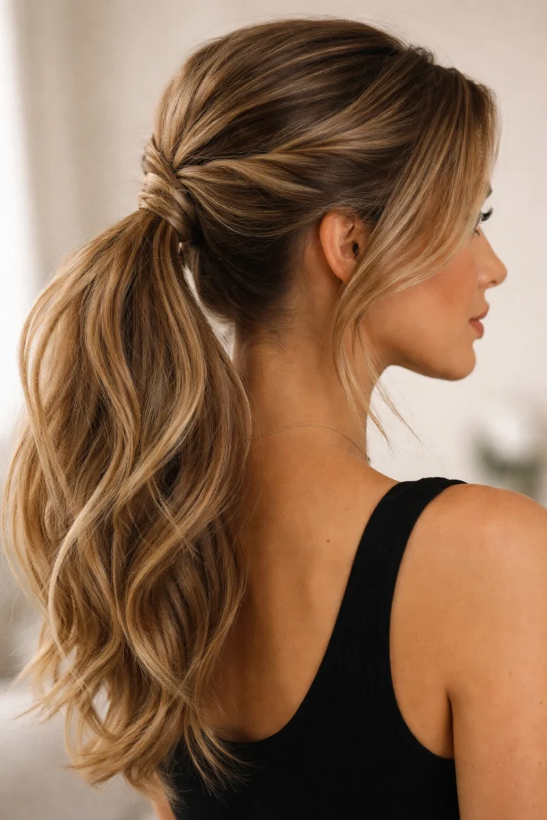 10 Mid Height Weave Ponytails for Full Volume