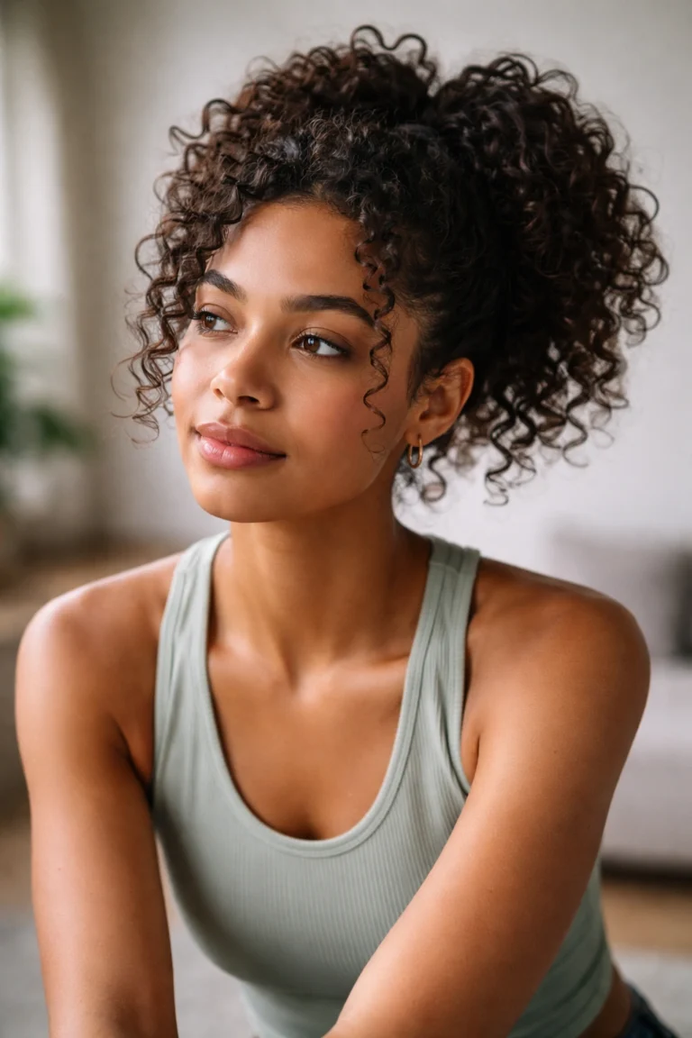 10 Sports Hairstyles for Curly Hair That Hold