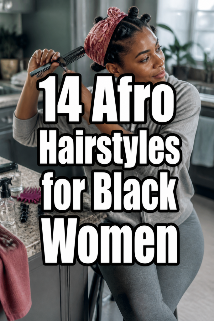 14 Afro Hairstyles for Black Women
