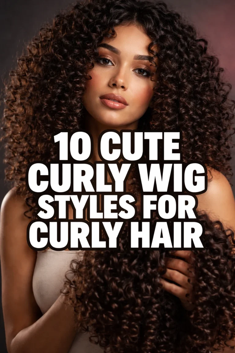 10 Cute Wig Styles for Curly Hair