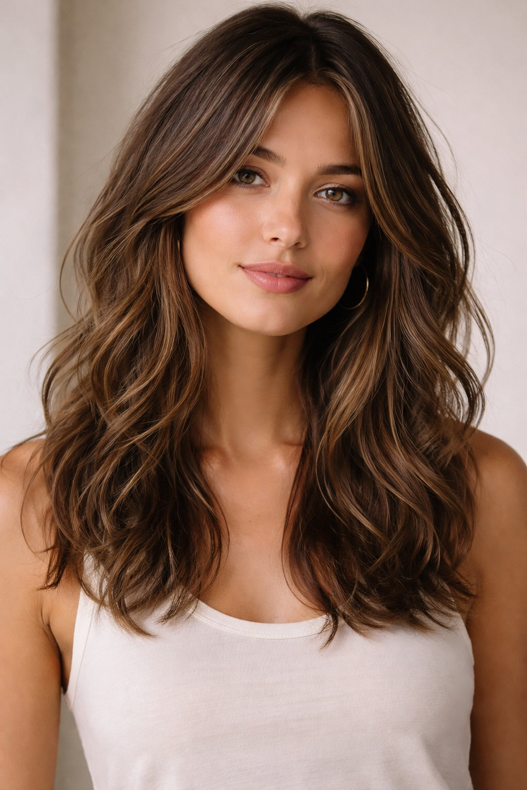 Model with lived-in long layers and natural soft waves