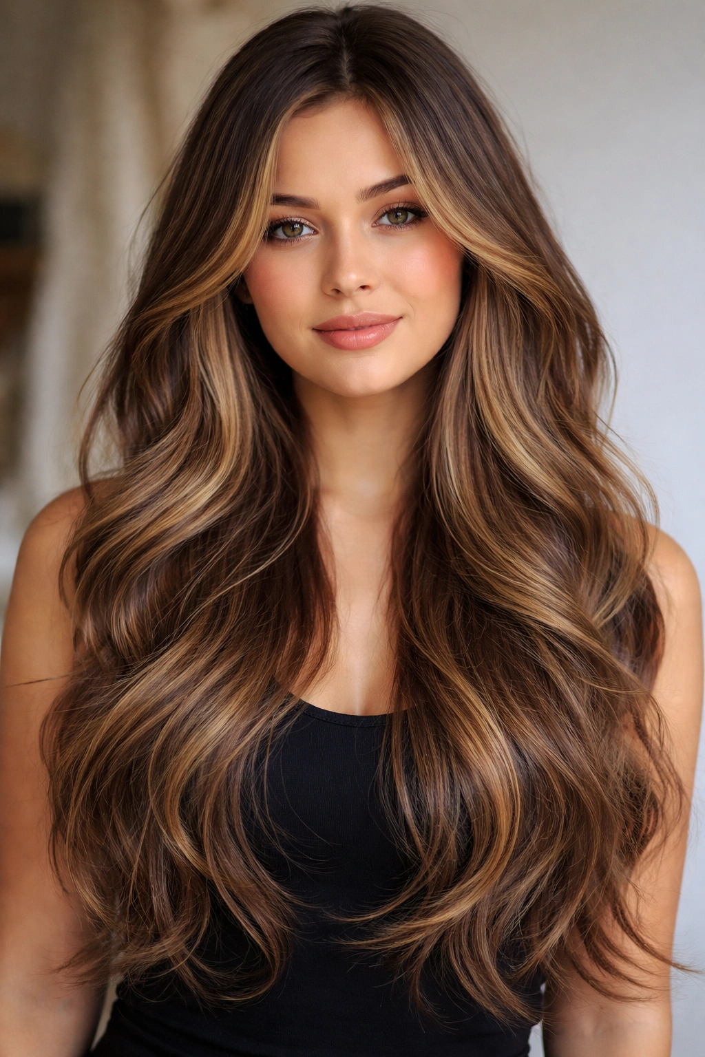 Model with long waves and hidden subtle underlayers