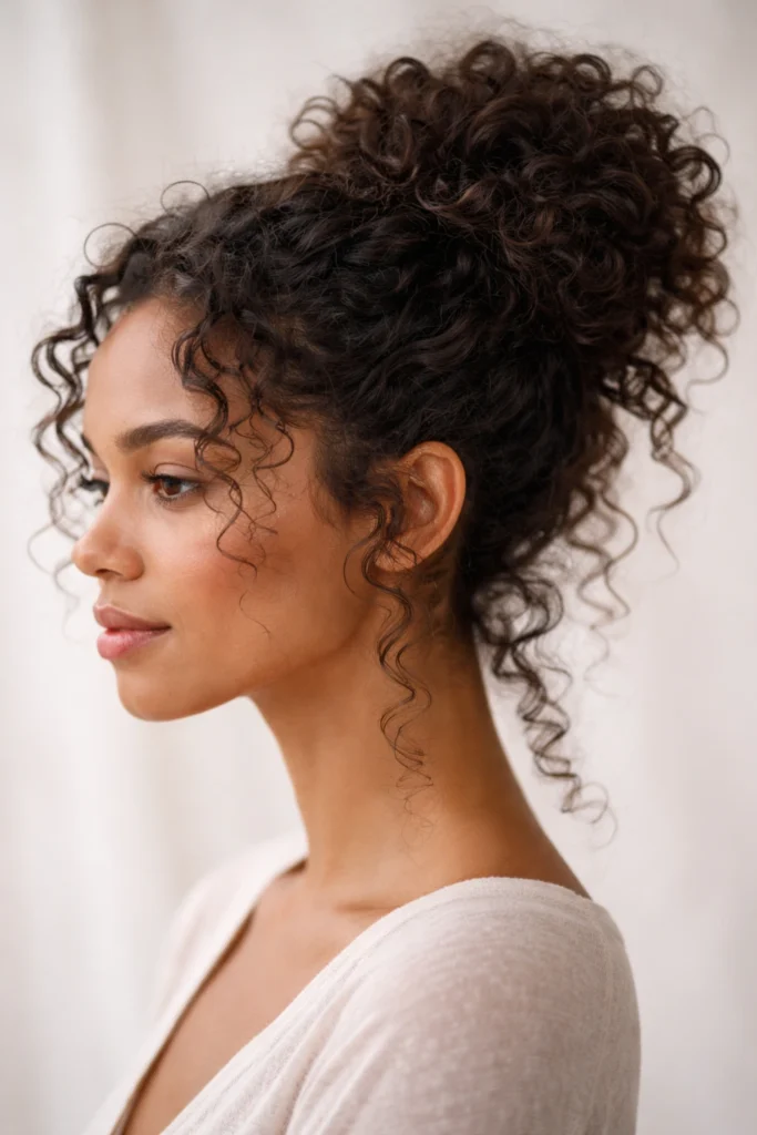 8 Curly Styles With No Slick Back