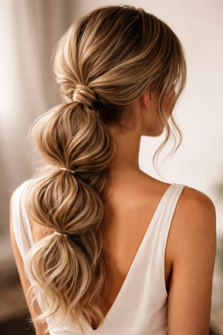 12 Bubble Ponytails That Stand Out