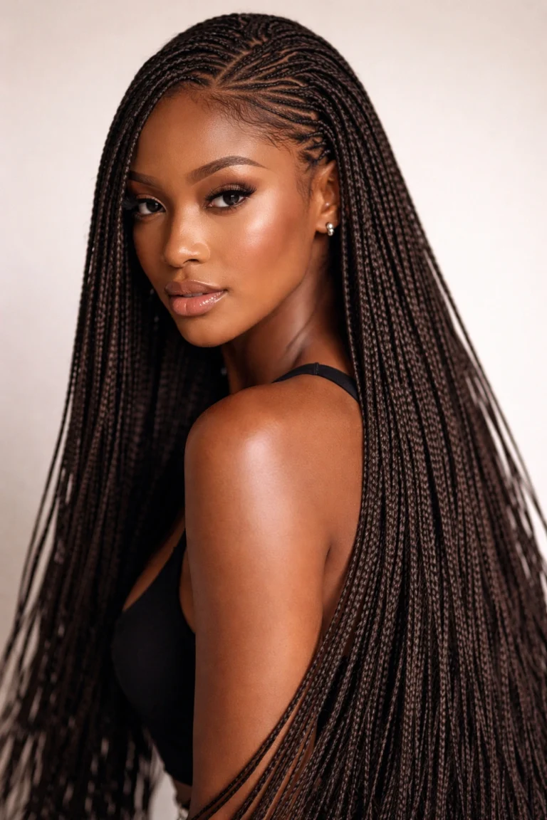 15 Braided Afro Hairstyles for Any Length