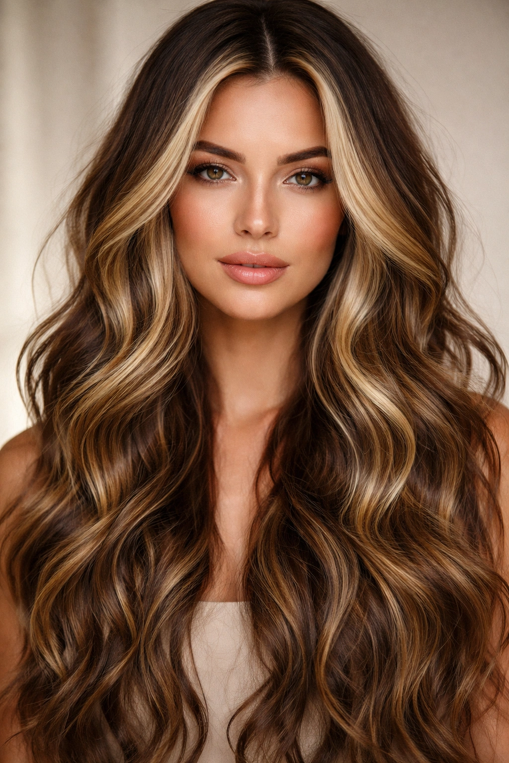 Front-facing shot showing money pieces with textured waves