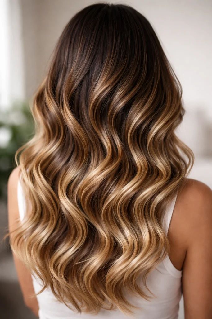 12 Wavy Hairstyles With Ombre