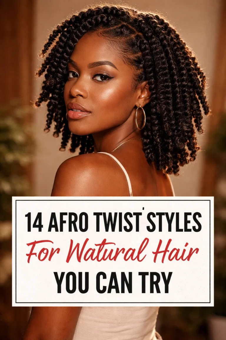14 Afro Twist Styles for Natural Hair