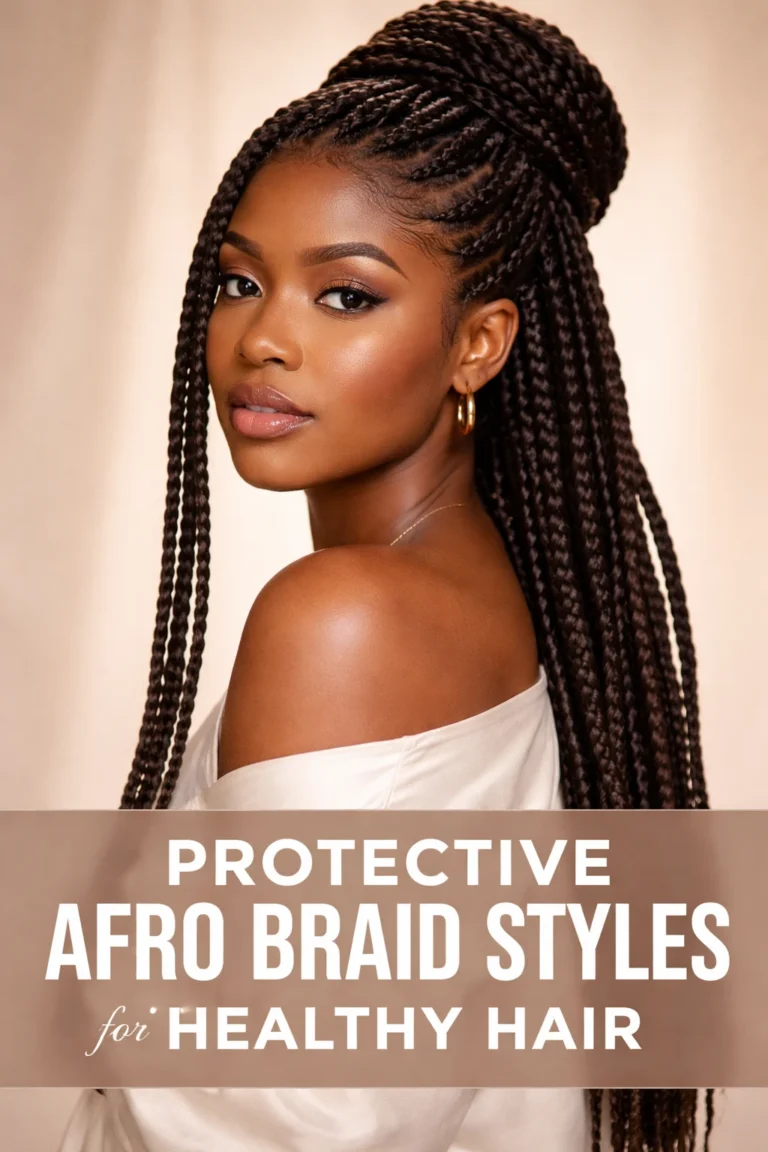 12 Afro Braid Styles for Protective Styling