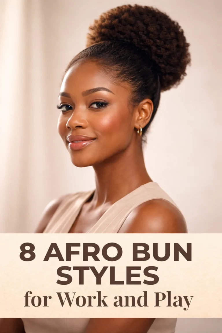 8 Afro Bun Styles for Work and Play
