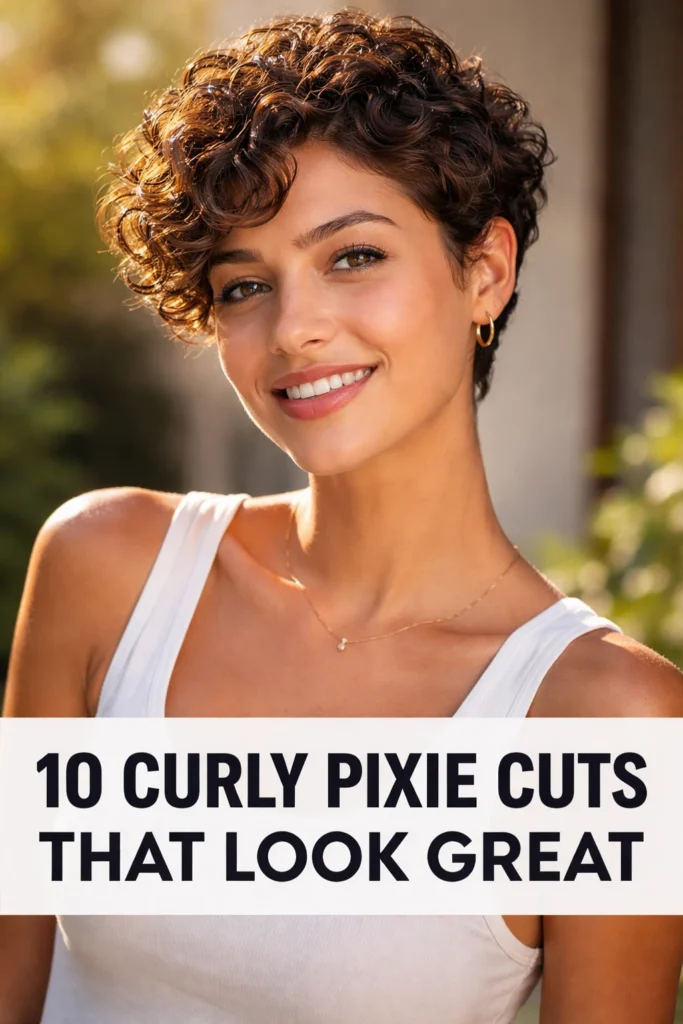10 Curly Pixie Cuts That Look Good