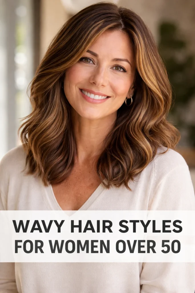 16 Wavy Hairstyles Over 50