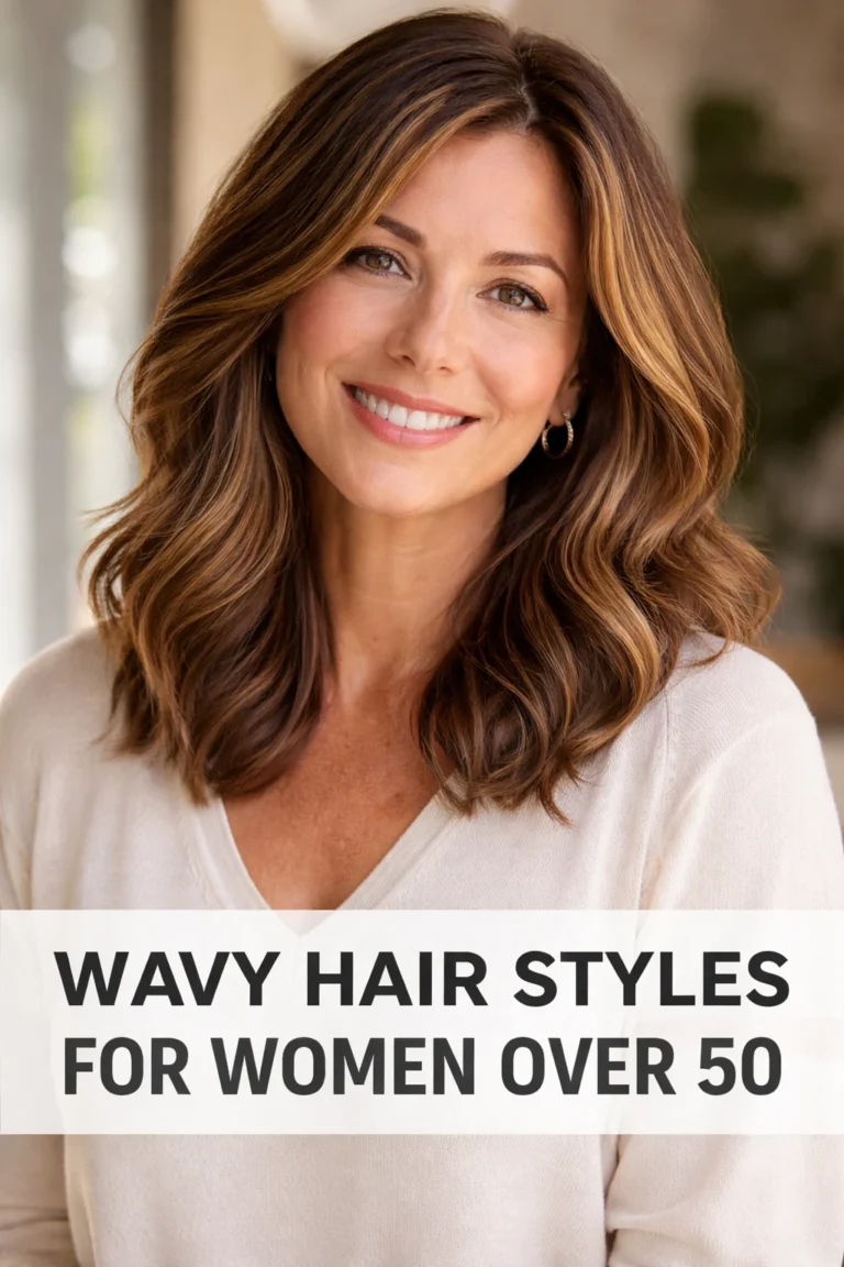 16 Wavy Hairstyles Over 50
