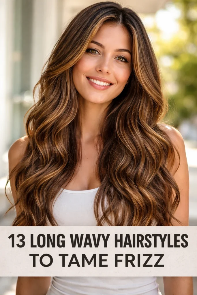 13 Long Wavy Hairstyles That Tame Frizz