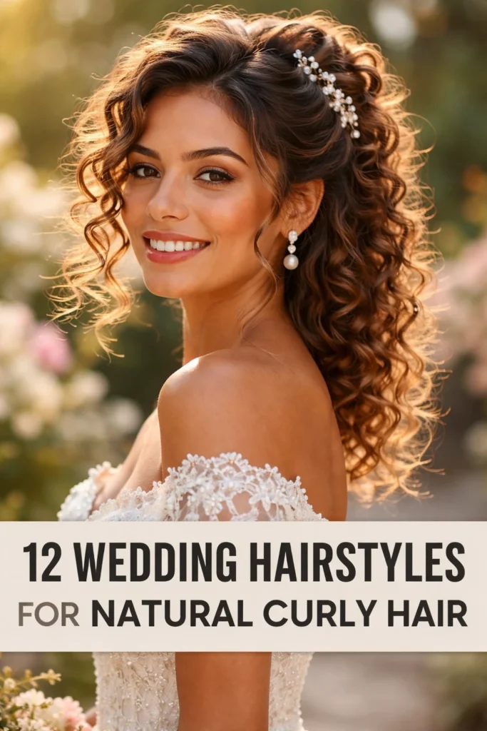 12 Wedding Hairstyles for Natural Curly Hair