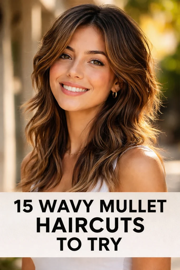 15 Wavy Mullet Haircuts