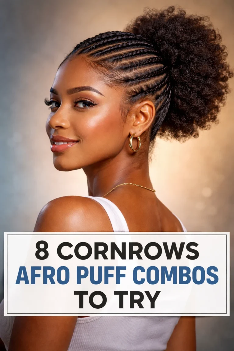 8 Cornrow and Afro Puff Combos to Try
