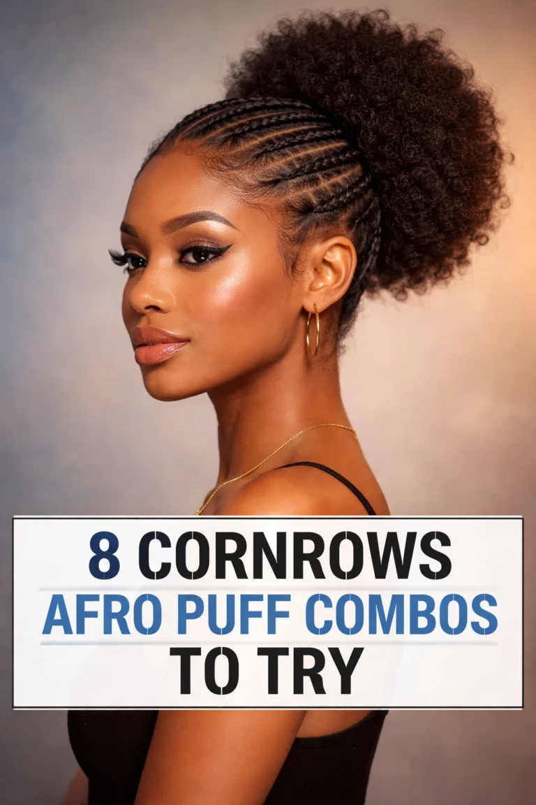8 Cornrow and Afro Puff Combos to Try