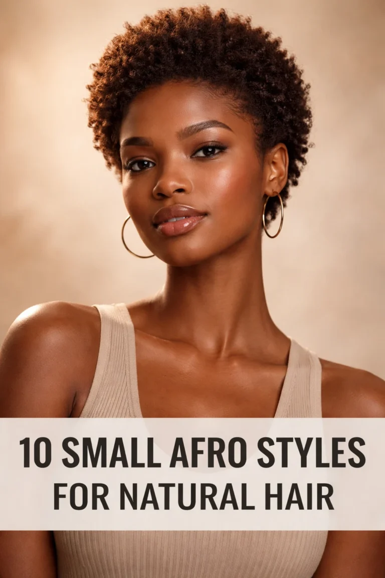 10 Small Afro Styles for Natural Hair