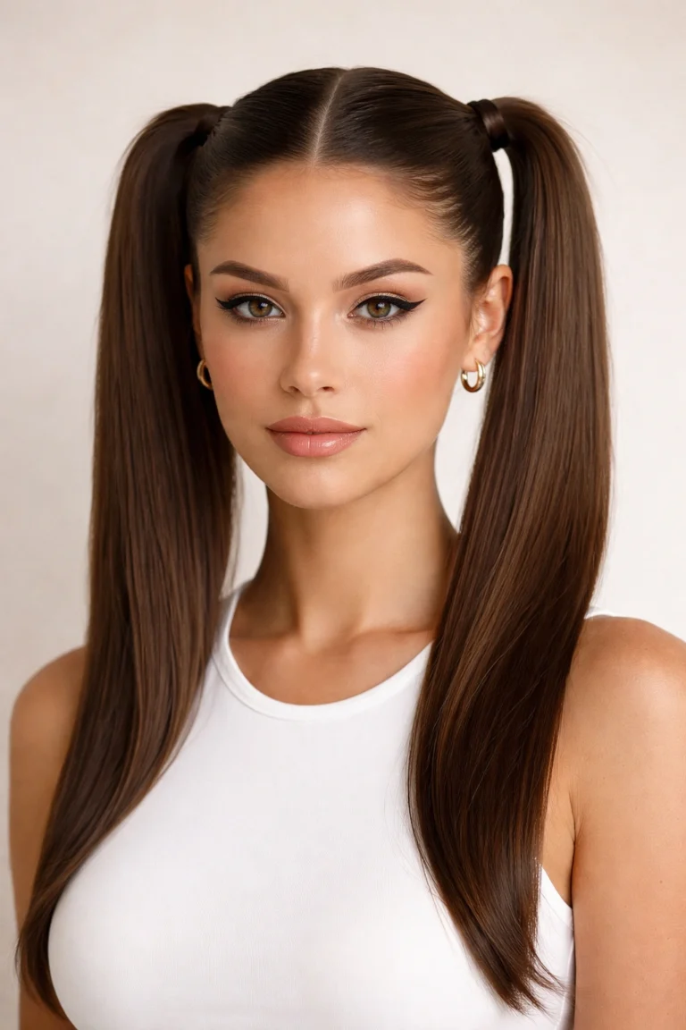 12 Double Ponytails for a Fun Look