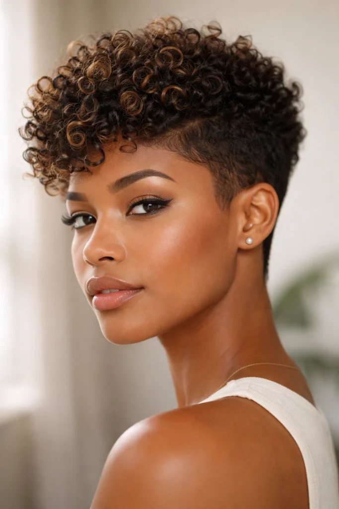 12 Short Natural Curly Hairstyles