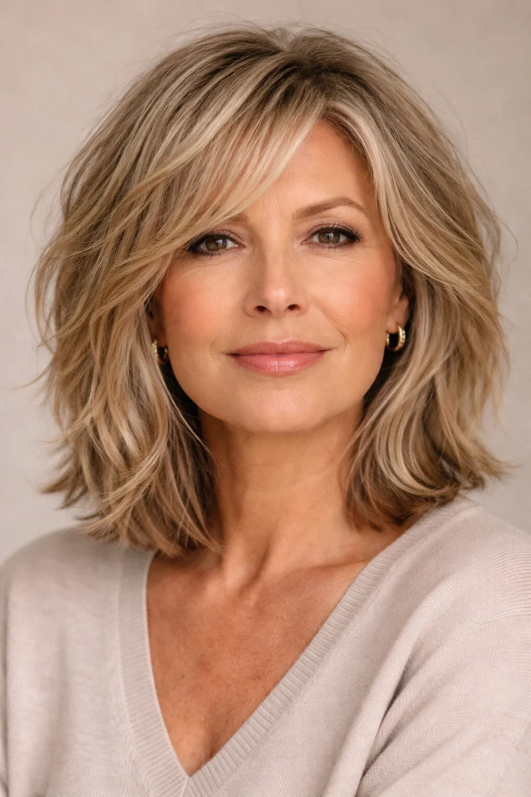 12 Layered Haircuts for Thin Hair Over 60