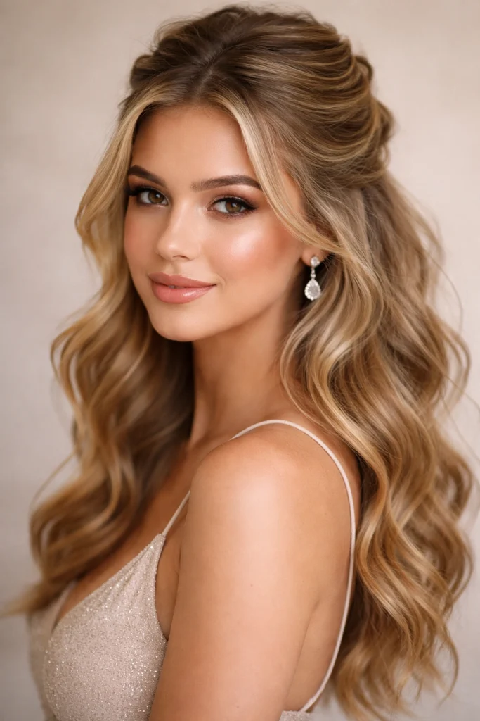 11 Wavy Hairstyles for Prom