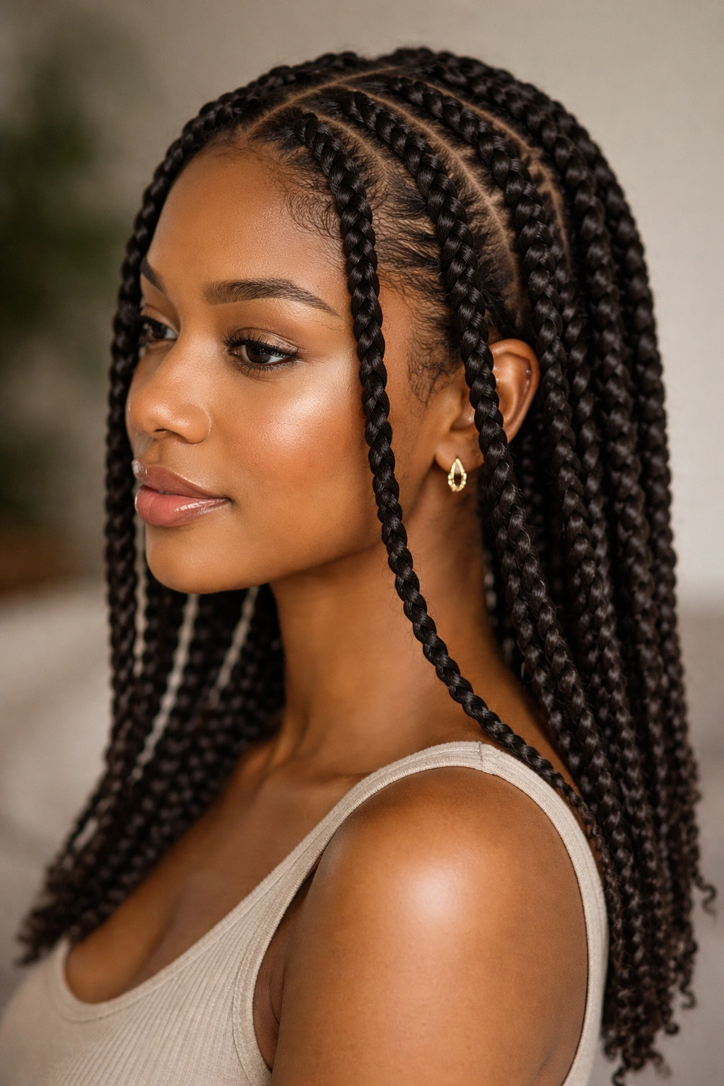 Two-strand twists showing glossy rope-like spirals