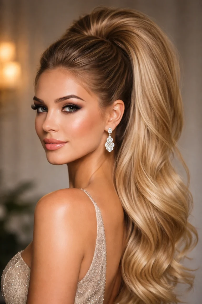 12 Elegant High Ponytails for Formal Events