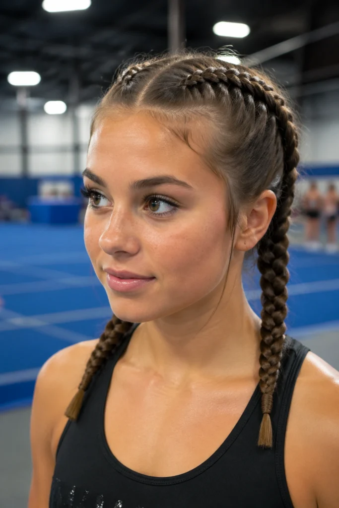 15 Cheerleader Braids That Stay Put on Game Day