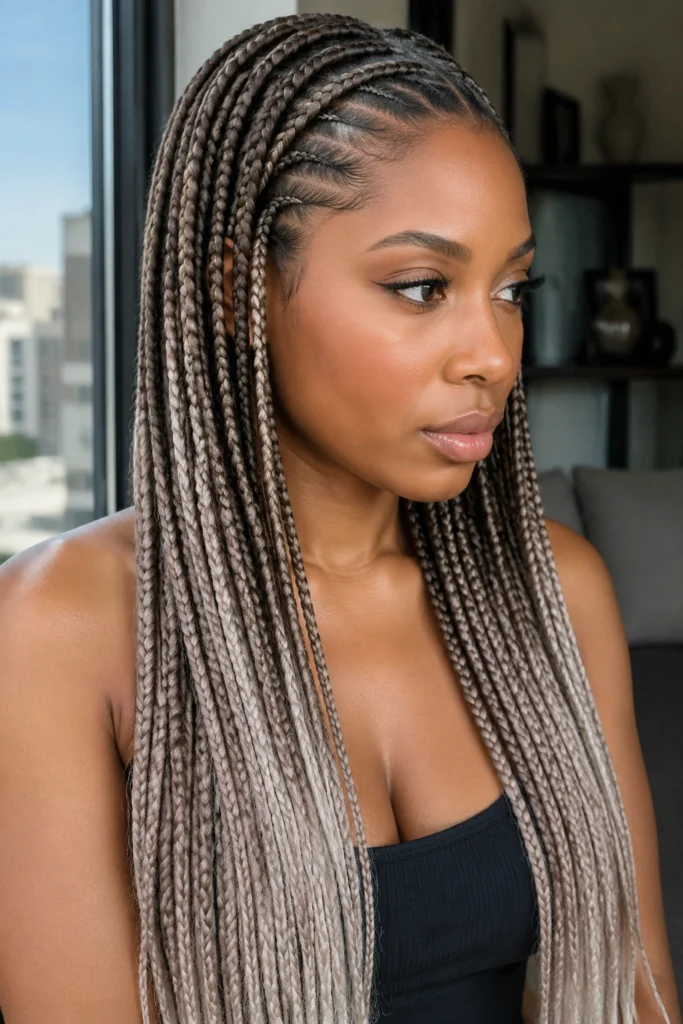 28 Braid Color Combos for Cool-Toned Skin