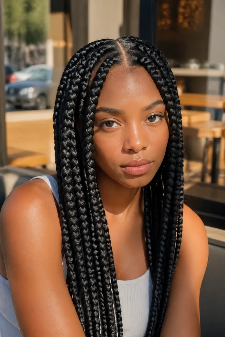33 Long Braids for Black Women on Type 4 Hair