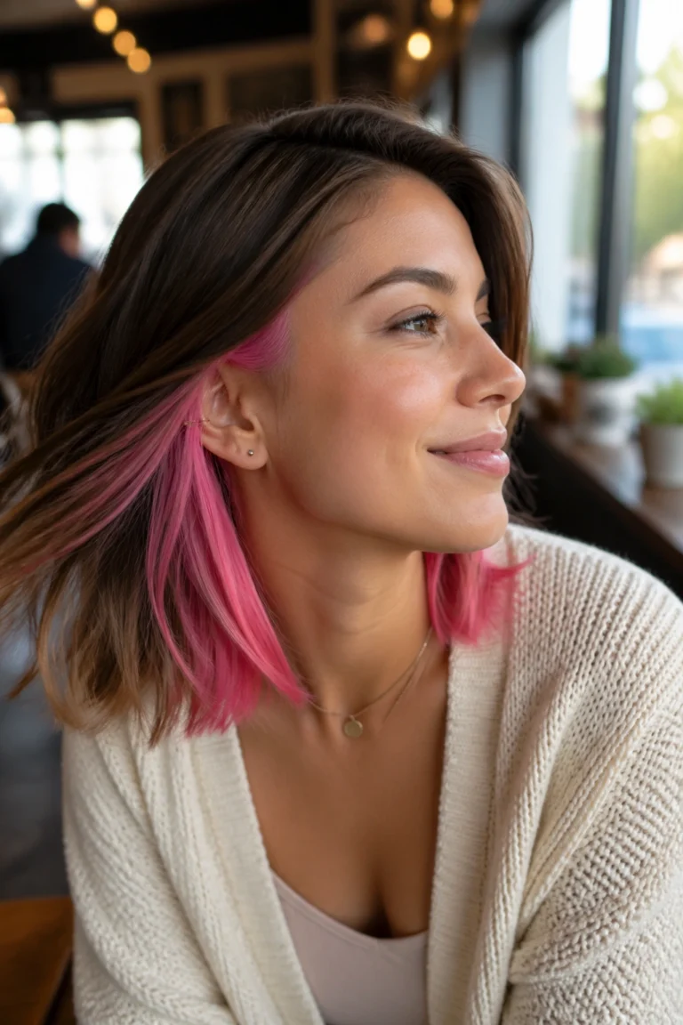 20 Pink Hair Highlight Ideas for a Fun Color Switch