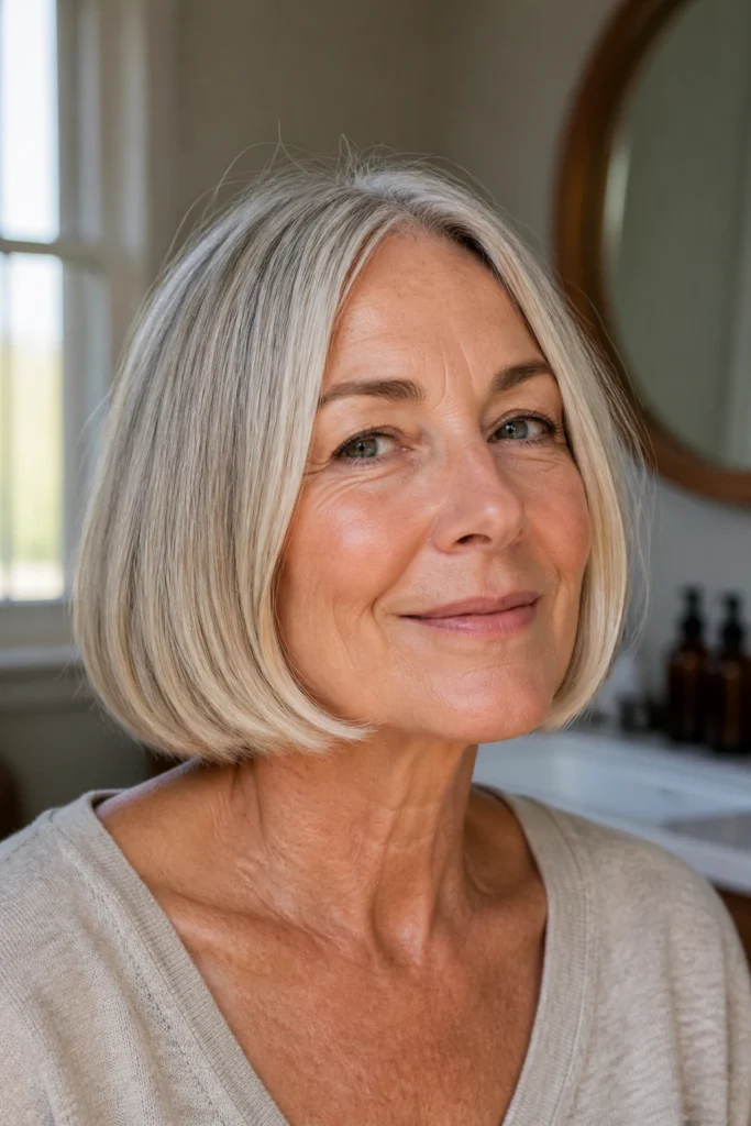 21 Wash and Wear Haircuts for Women Over 60