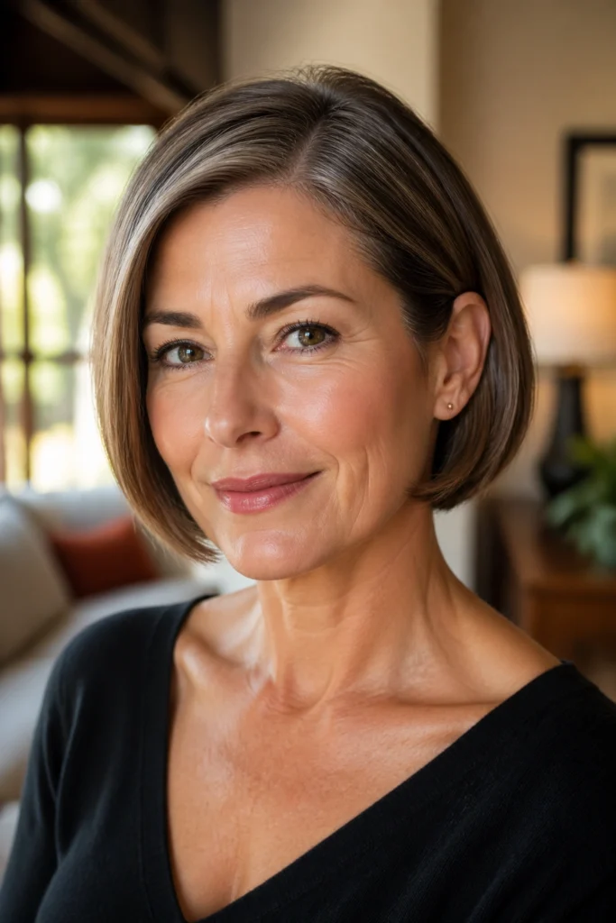 25 Short Hairstyles for Women Over 50 With Fine Hair