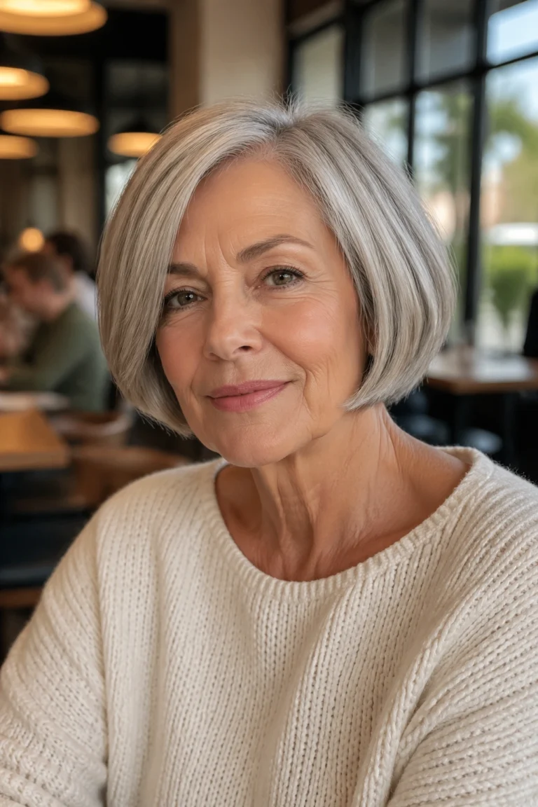 25 Hairstyles for Women Over 60 With Thick Hair