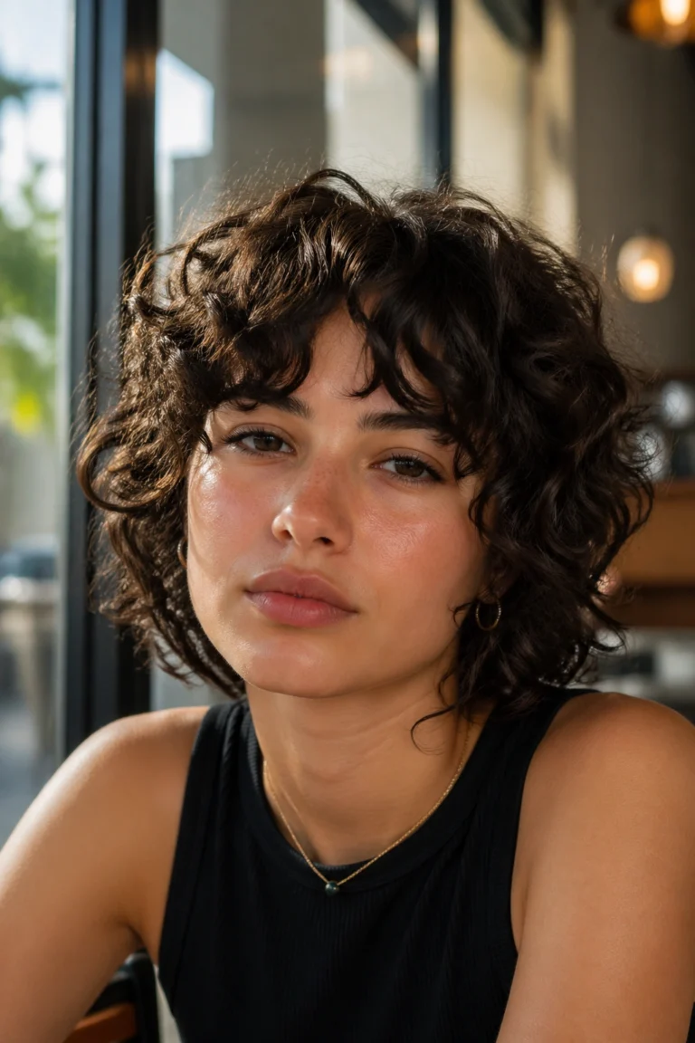 20 Short Shag Hairstyles With Bangs for Every Face Shape