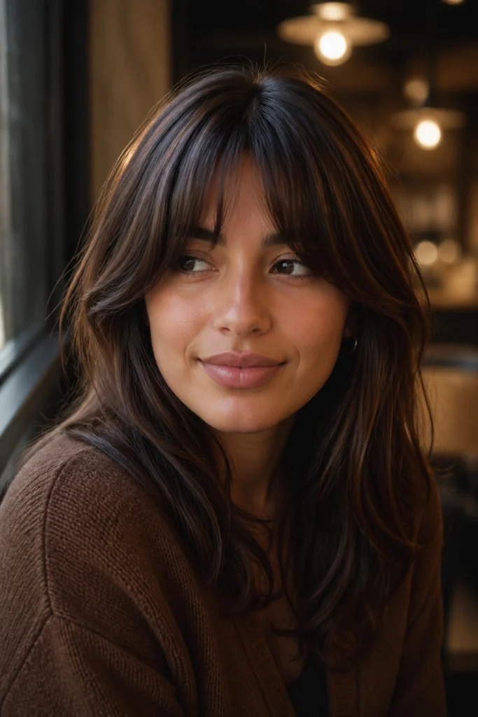 25 Chocolate Brown Hairstyles for Warm Skin Tones
