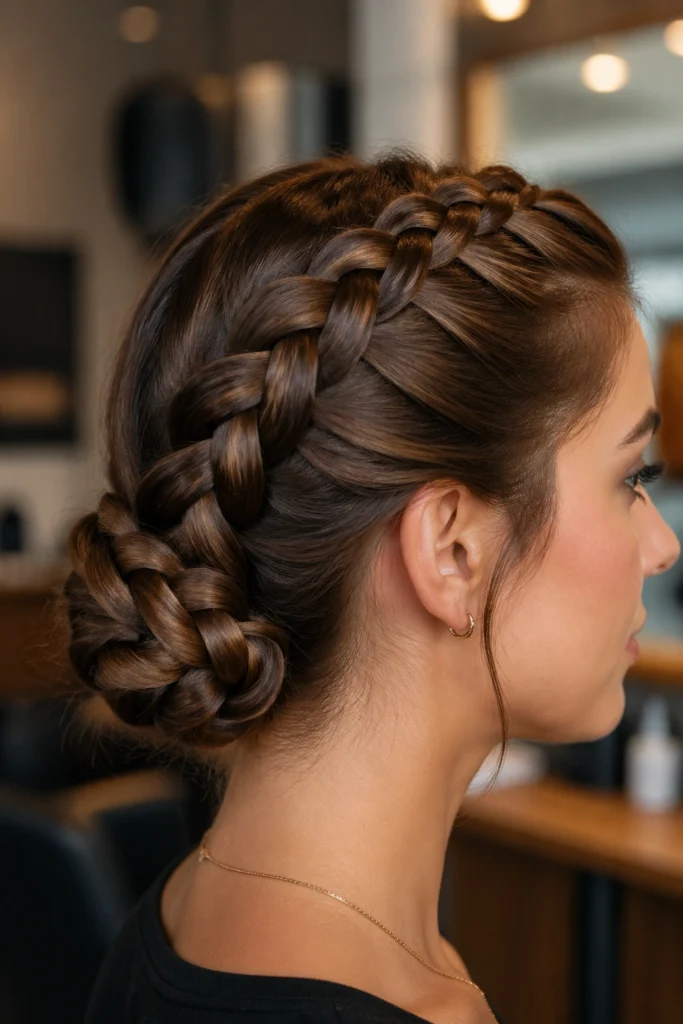 22 Braid Buns That Hold Without a Single Pin