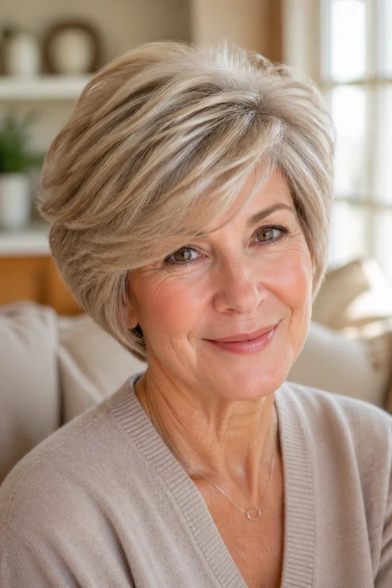 27 Youthful Wedge Haircuts for Older Women