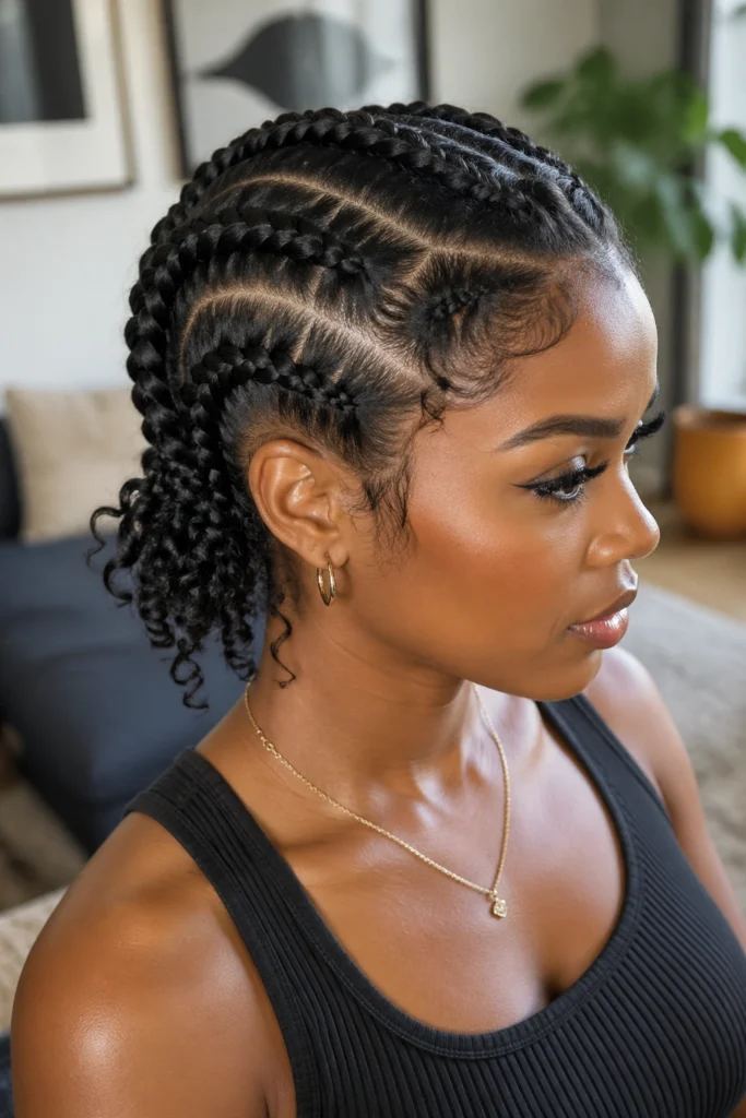 33 French Braid-Out Styles for Bouncy Natural Texture