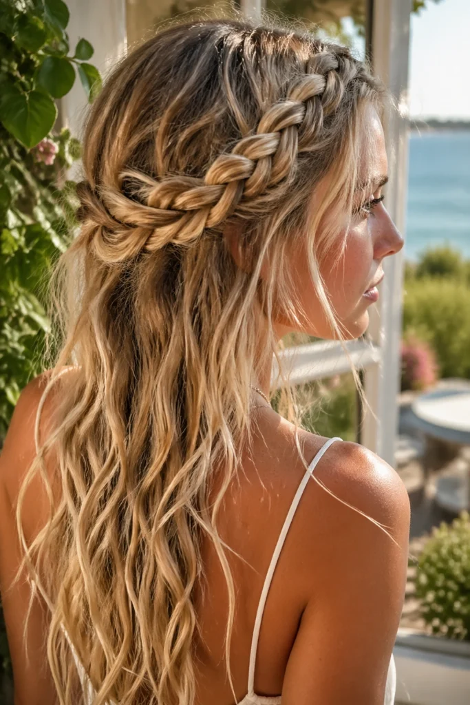 13 Messy Mermaid Braids for Undone Beach Texture