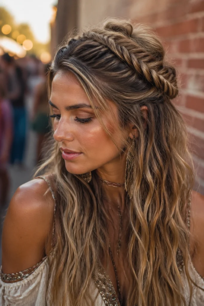14 Bohemian Braids for Festival Outfits