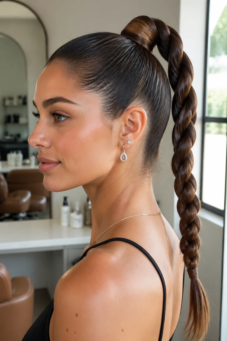 13 Snake Braid Ponytails for Hair Past the Shoulders